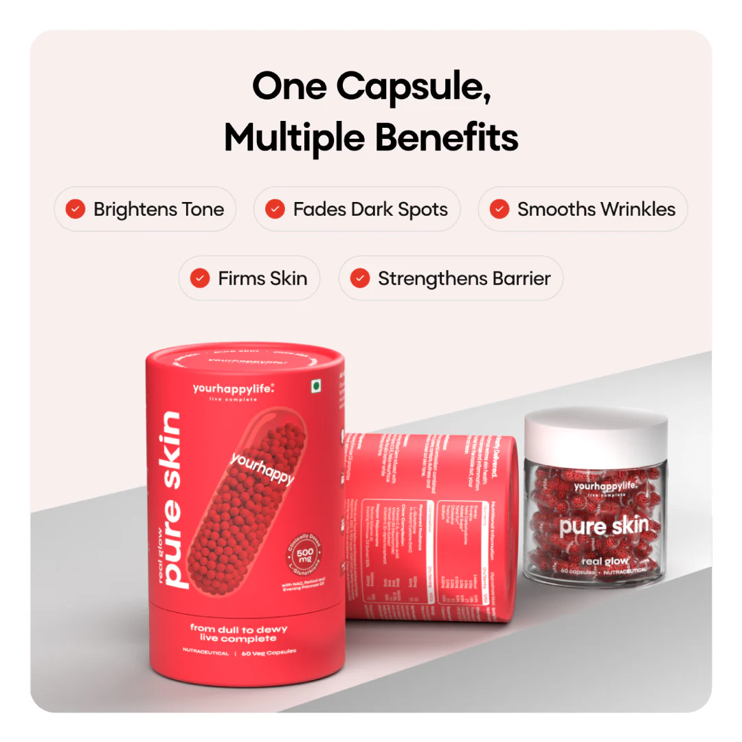 Pure Skin L-Glutathione Capsules - Image 4